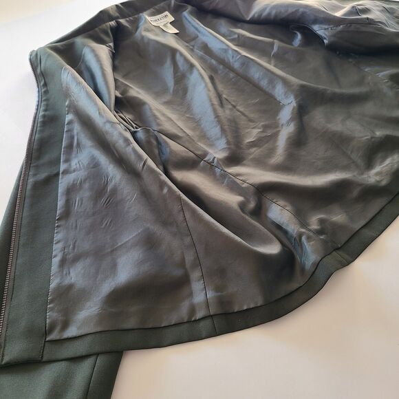 Pendleton Wool Zip-Up Olive Green Long Sleeve Jacket Size 16 - Picture 9 of 12